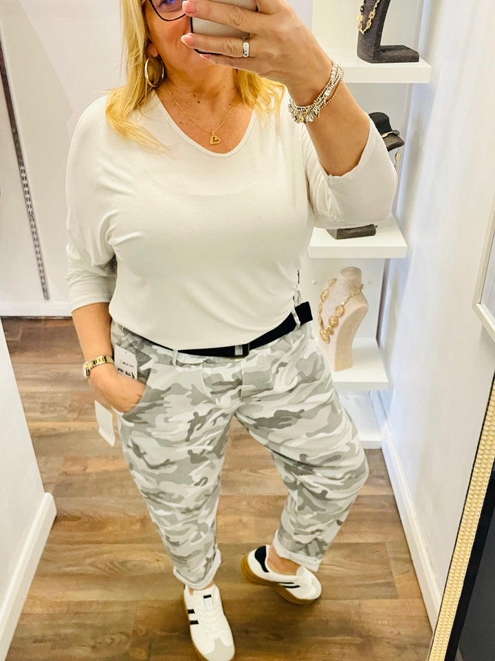 The NICKI camouflage magic trousers - 3 colours