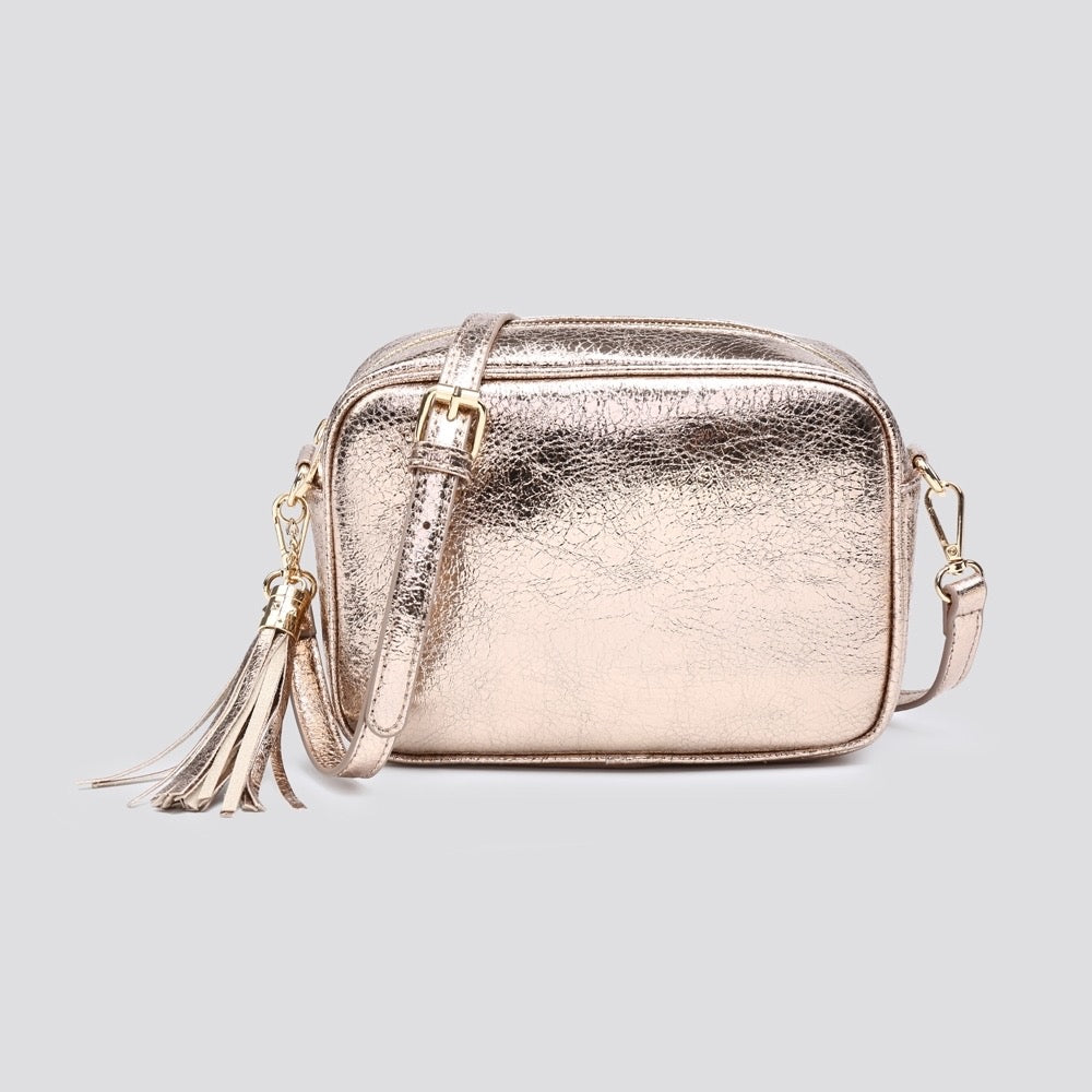 The CARLIE shimmer camera bag - 3 colours