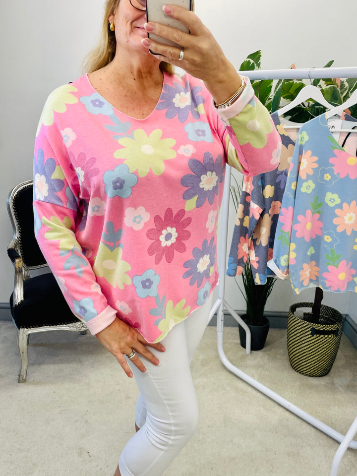 The LEAH flower top - 3 colours