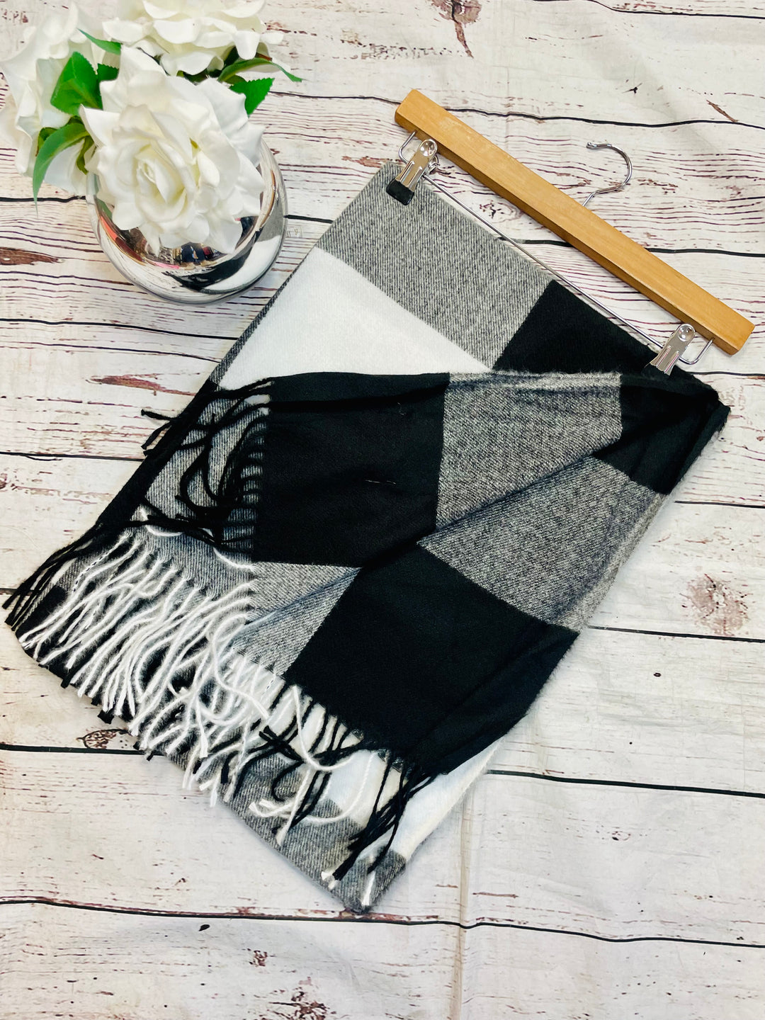 The SQUARE check scarf - 5 colours