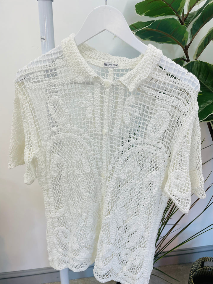 The VINCENT crochet cardigan - 2 colours