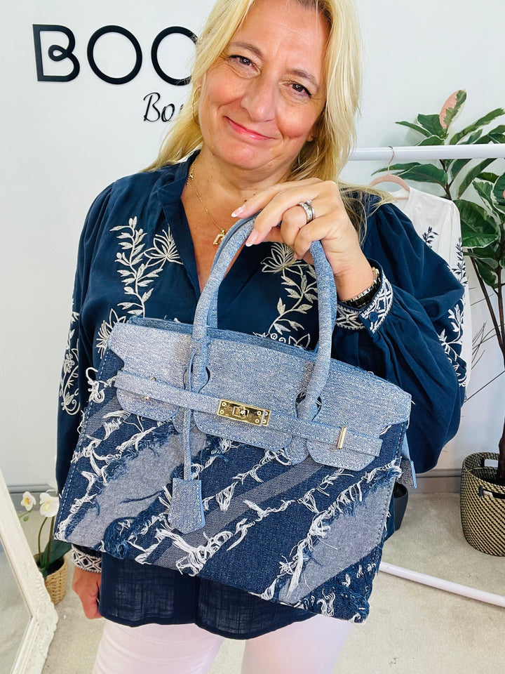 The JESSICA denim handbag