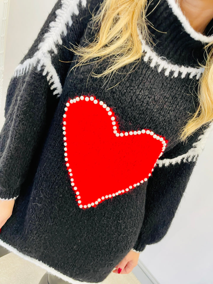 The KIMBO heart 💖 jumper - 3 colours