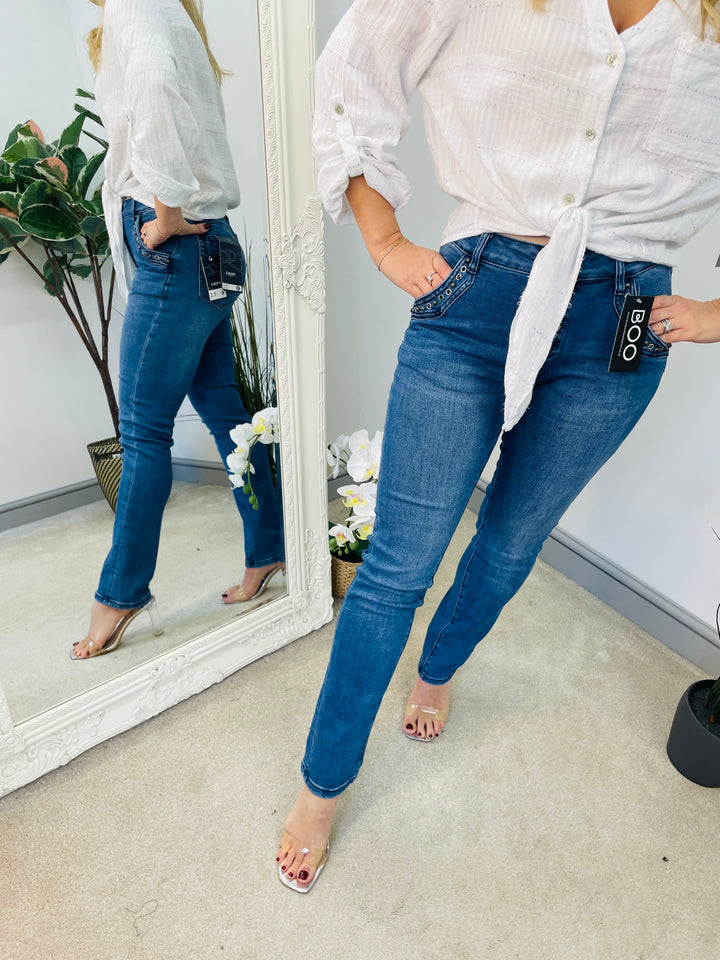 The BUTTERCUP straight leg jeans - size 8 to 16