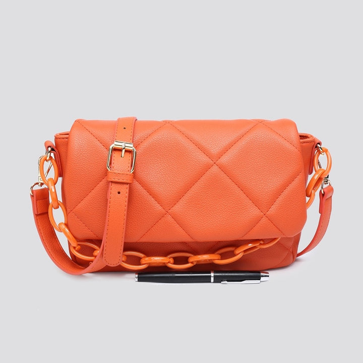 The CHARLOTTE quilted shoulder bag - 6 colours