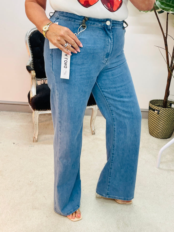 The POPSY wide leg jeans - size 6 to 14