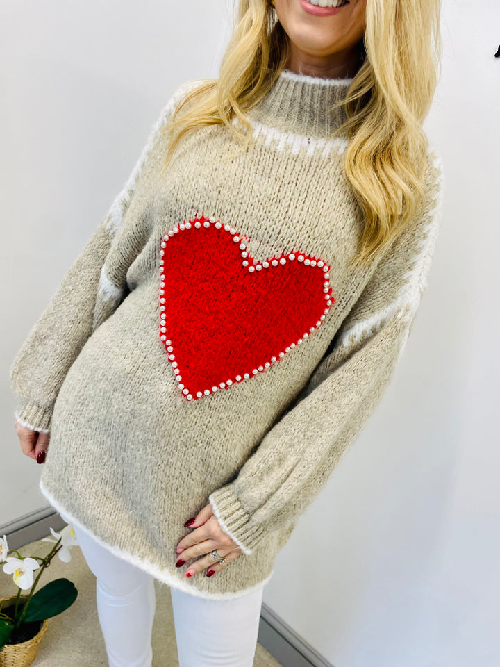 The KIMBO heart 💖 jumper - 3 colours