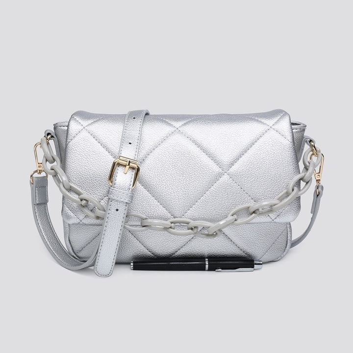 The CHARLOTTE quilted shoulder bag - 6 colours