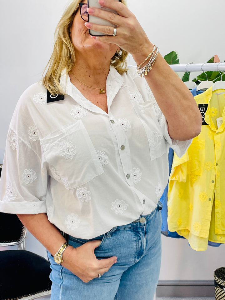 The TEDDY embroidered shirt - 4 colours