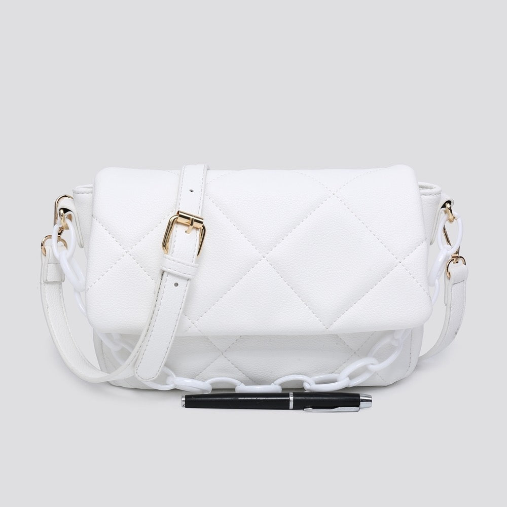 The CHARLOTTE quilted shoulder bag - 6 colours