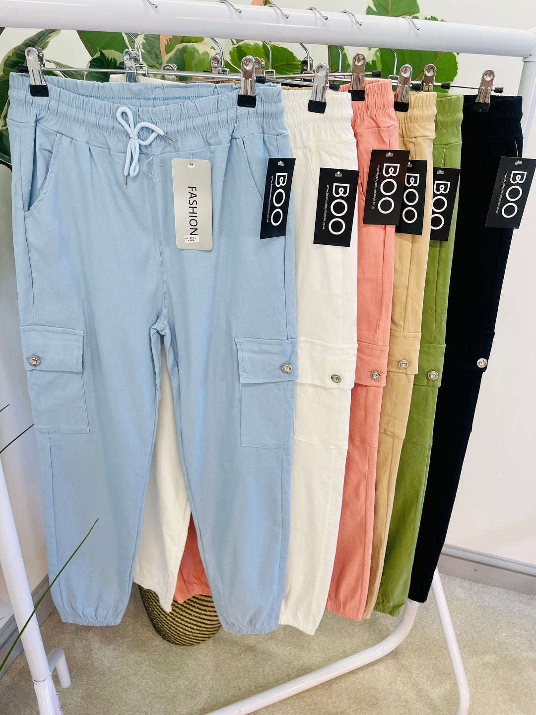 The PETRA joggy cargo trousers - 6 colours