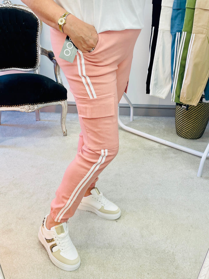 The LYDIA stripe jogger trousers - 6 colours