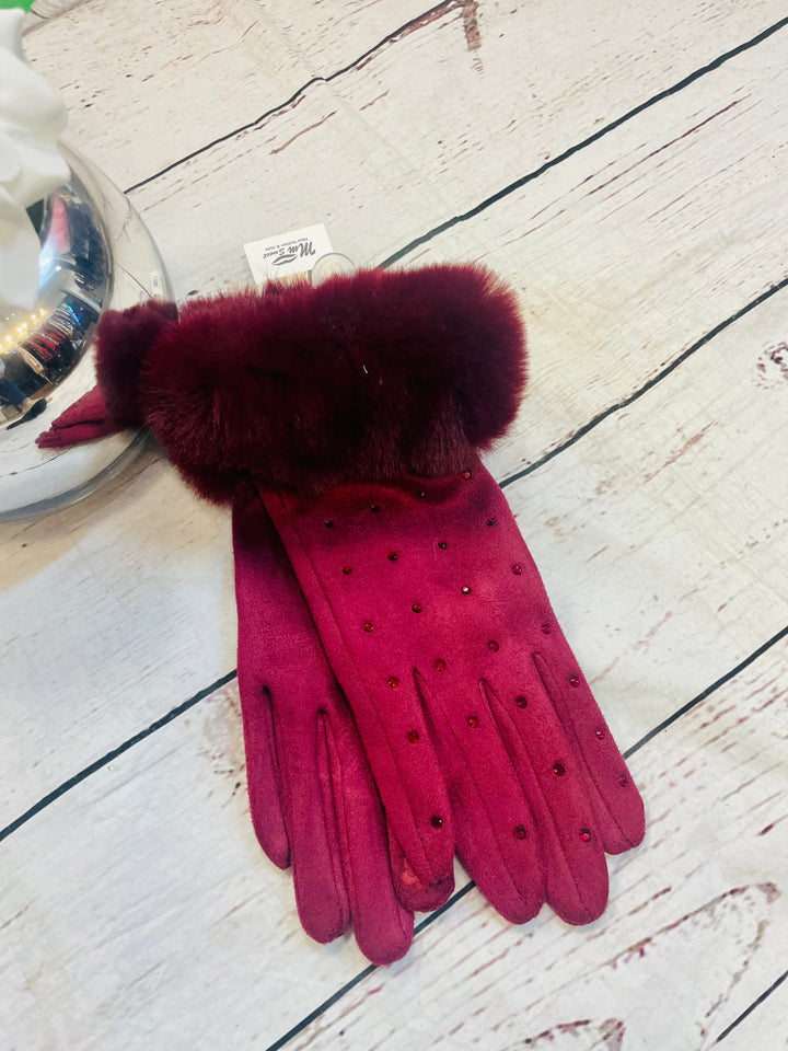 The DIANA diamanté gloves - 5 colours