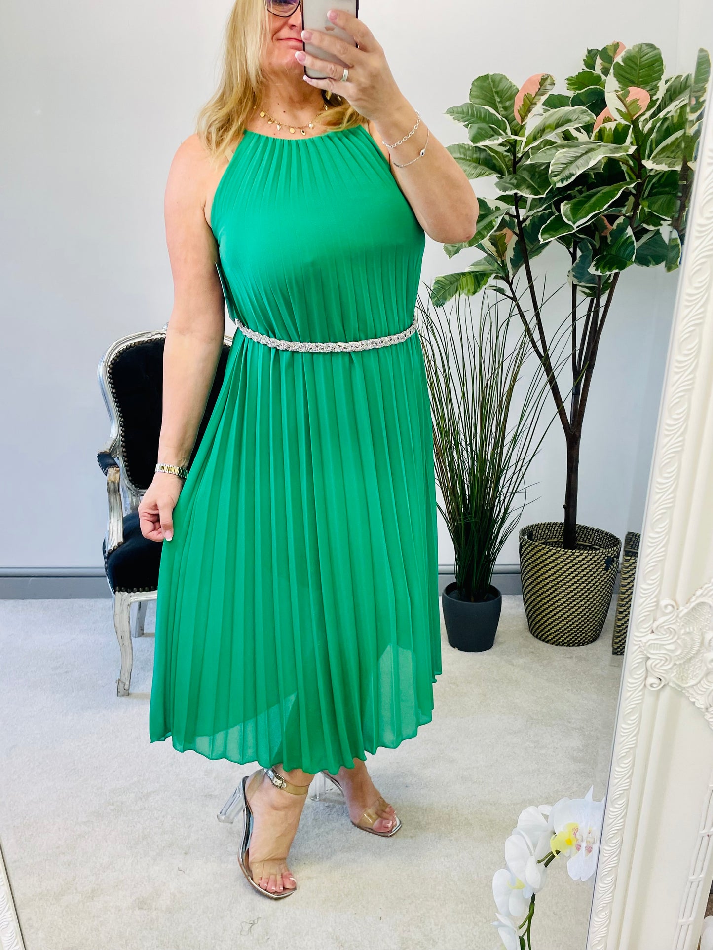 The DOLLY pleated maxi dress - 6 colours