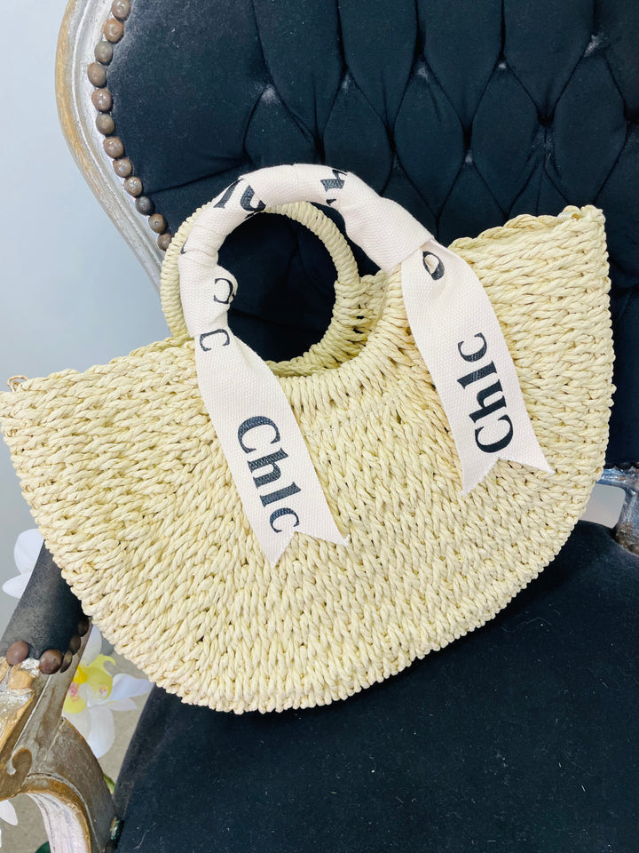 The CLIO inspired straw bag - 2 colours