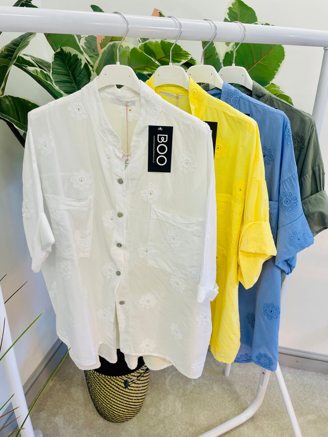 The TEDDY embroidered shirt - 4 colours