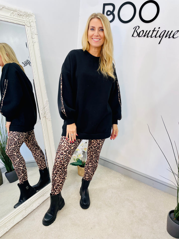 The TONI leopard leggings Co ord - 3 colour