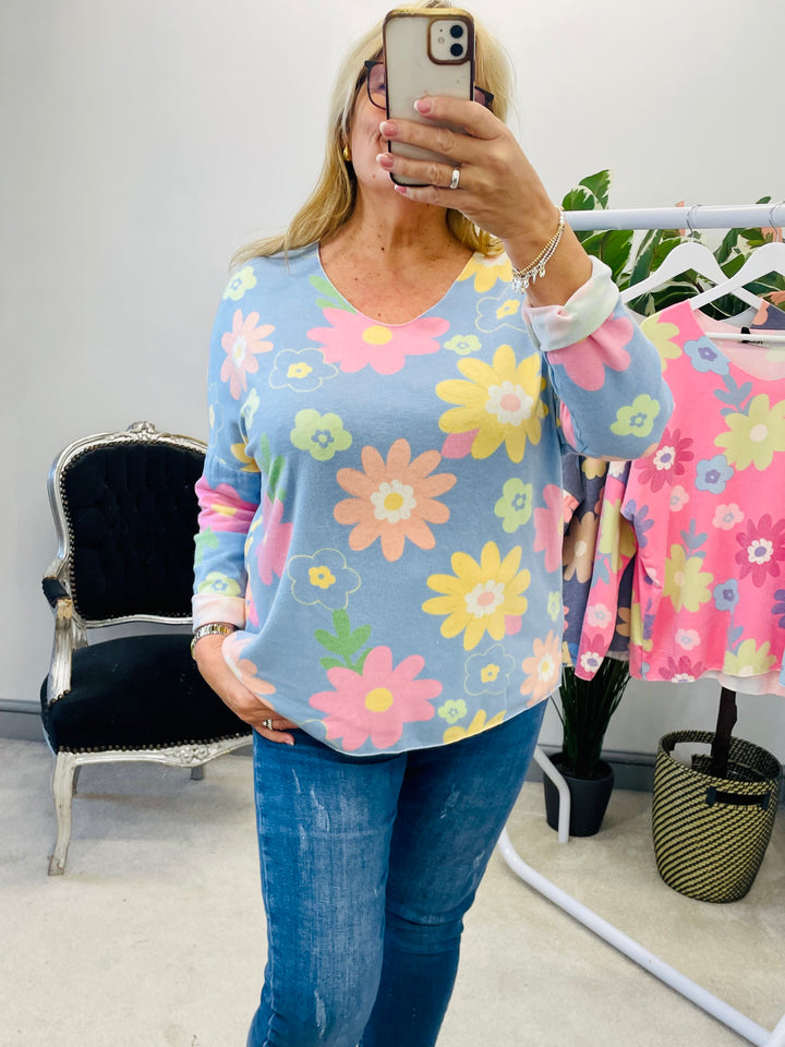 The LEAH flower top - 3 colours