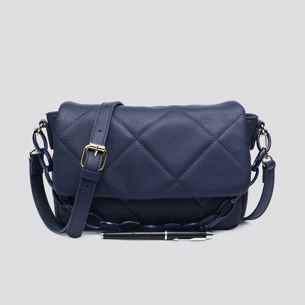 The CHARLOTTE quilted shoulder bag - 6 colours