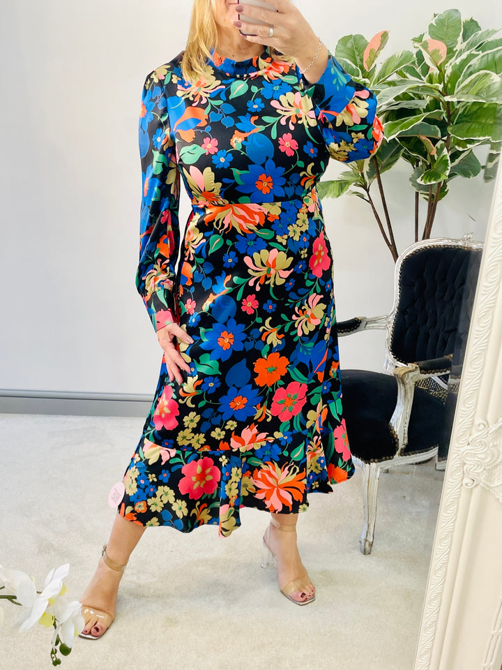 The AVRIL floral dress - small only