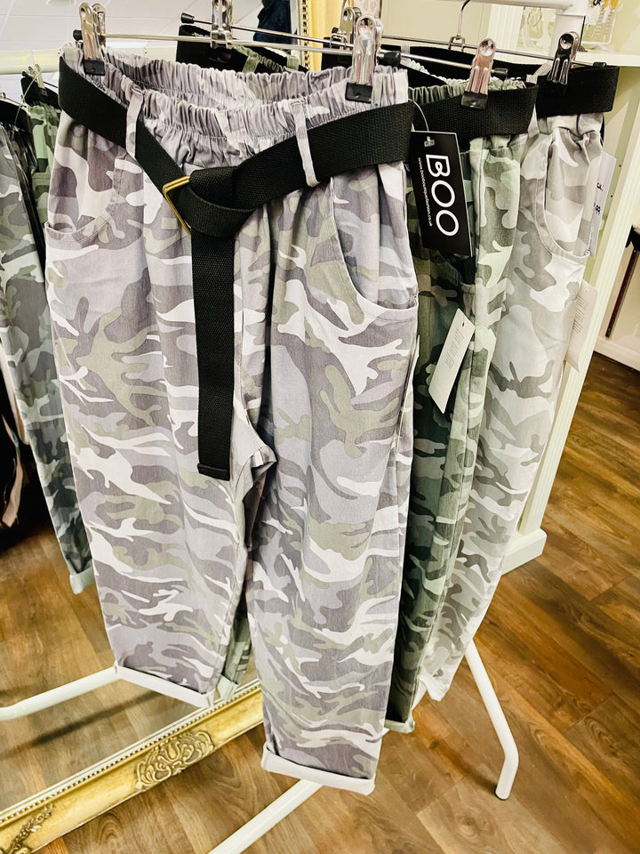 The NICKI camouflage magic trousers - 3 colours