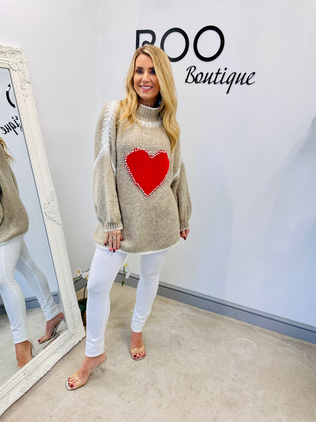 The KIMBO heart 💖 jumper - 3 colours