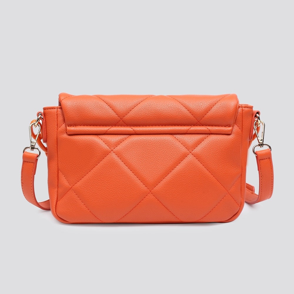 The CHARLOTTE quilted shoulder bag - 6 colours