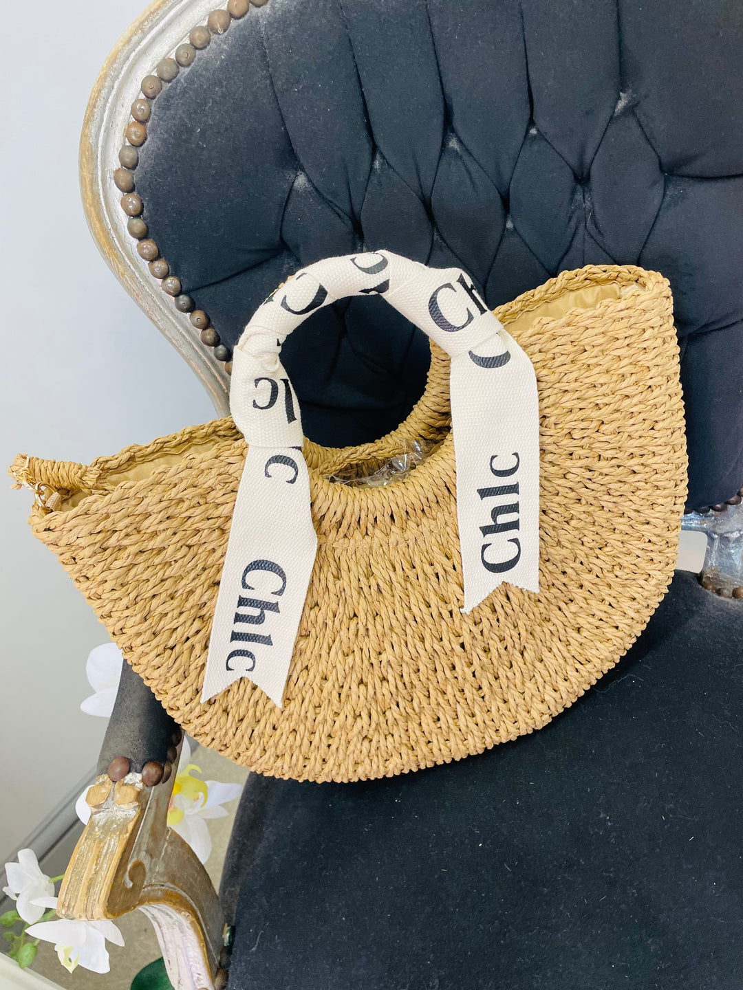 The CLIO inspired straw bag - 2 colours