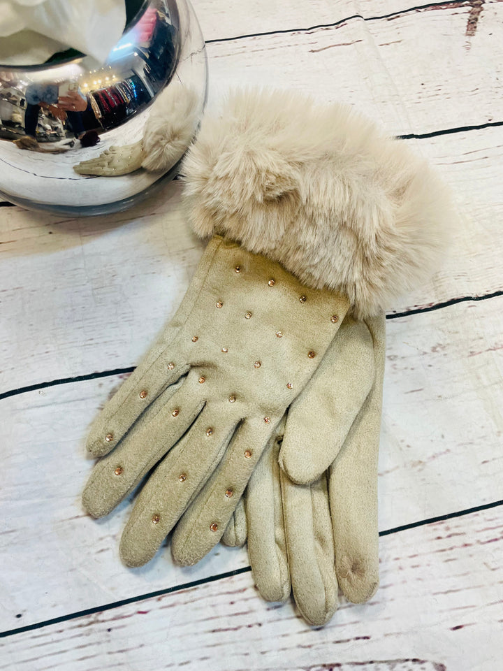 The DIANA diamanté gloves - 5 colours