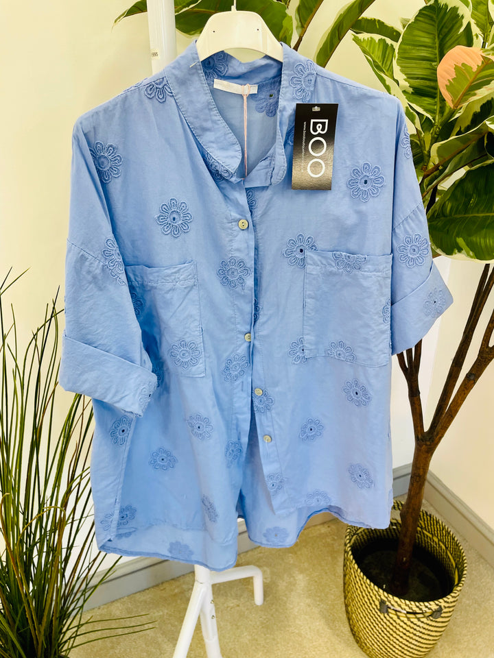 The TEDDY embroidered shirt - 4 colours