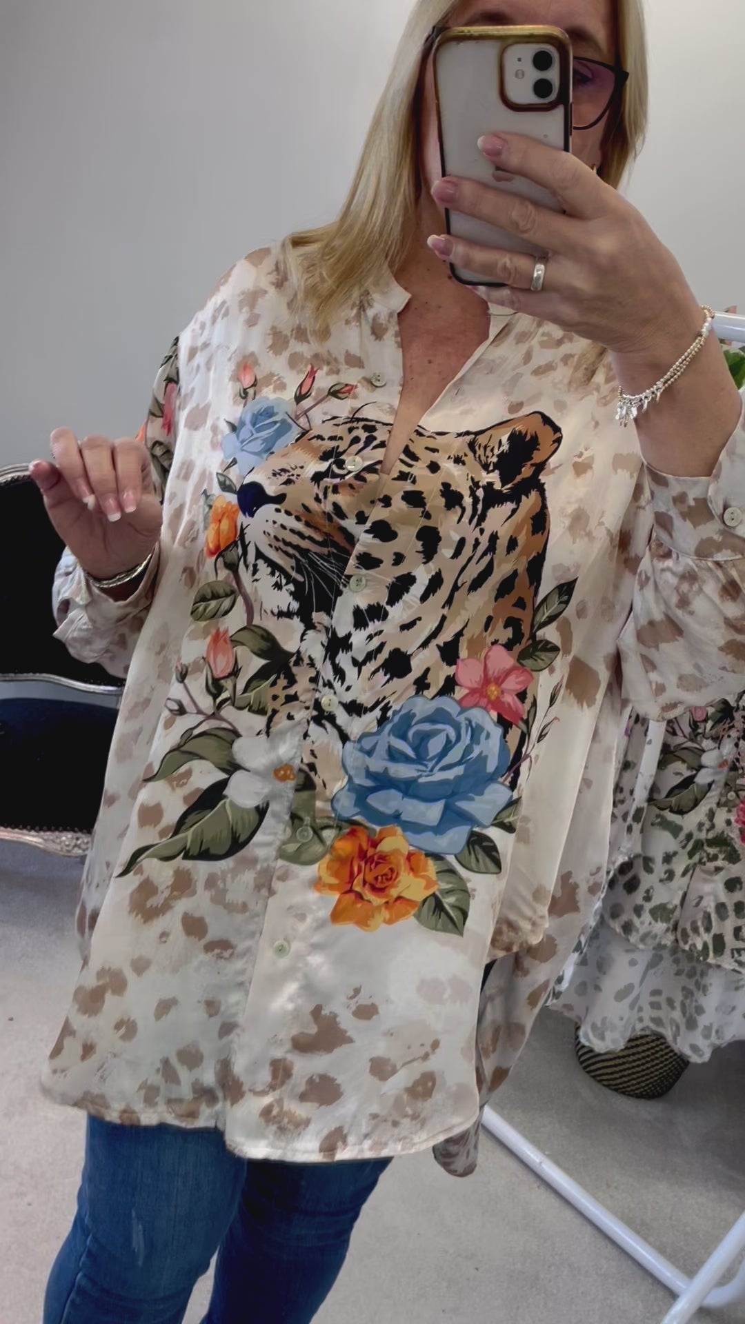 The PAMELA tiger print shirt - 3 colours